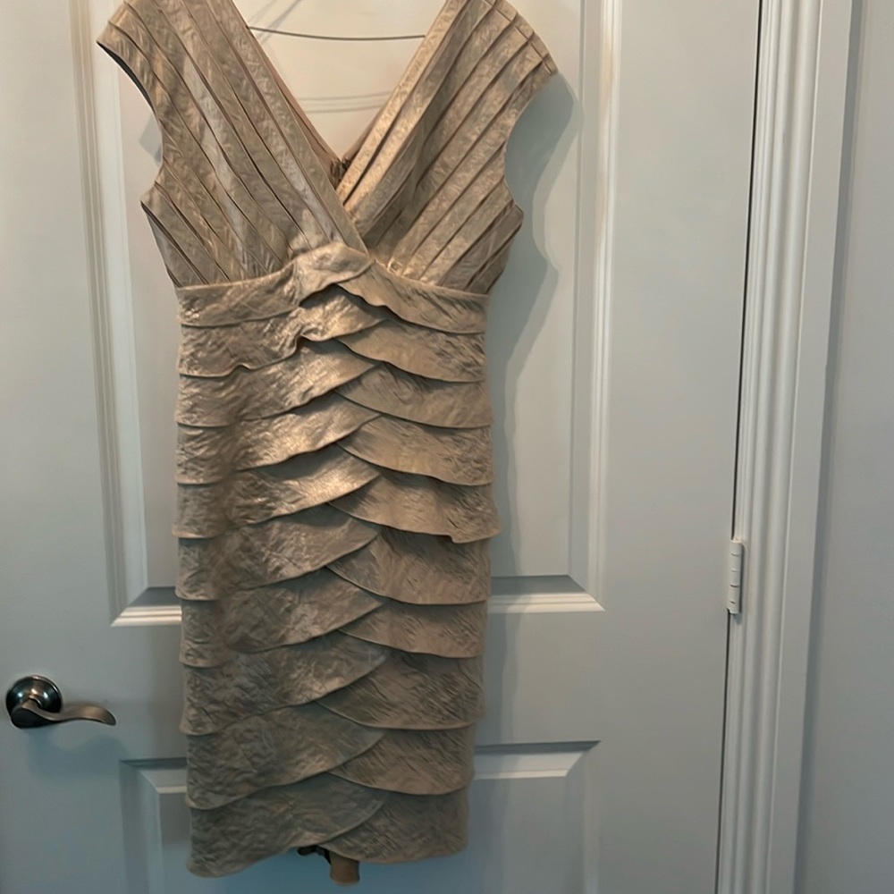 Women’s light gold Dress size 8